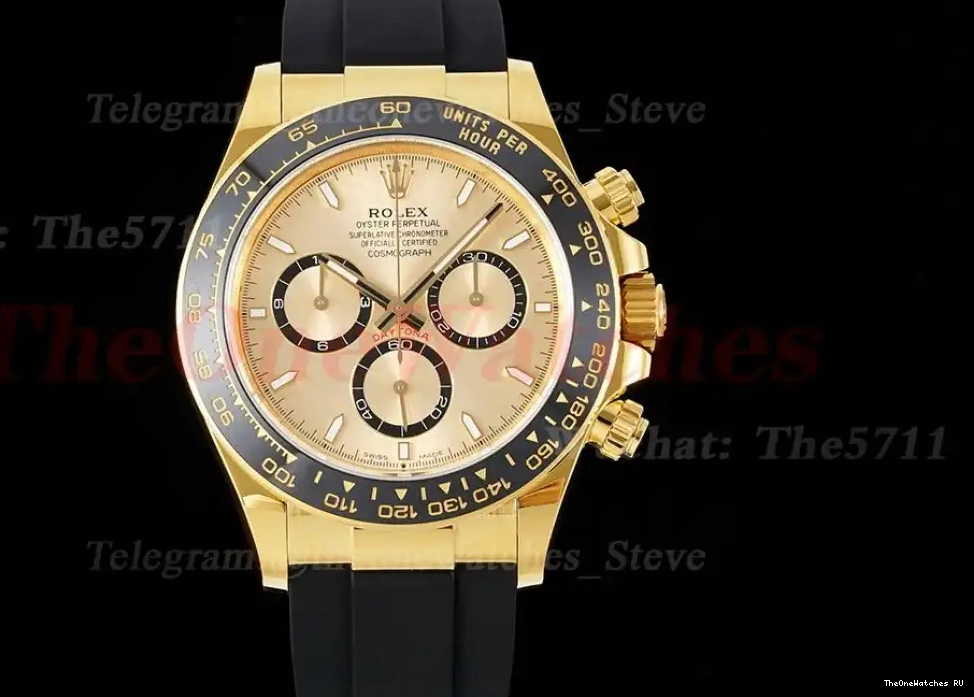 RU Heavy Daytona SH4131 Dial APS 126518 Clone(Tungsten Super 40mm Gold Version) YG 0331